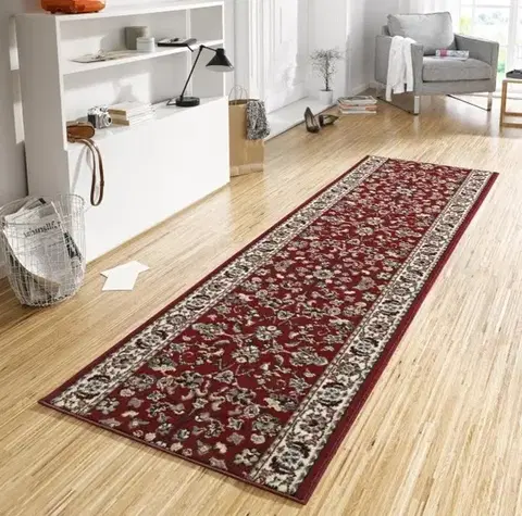 Hanse Home, Běhoun Basic 102487, 80x250, červená, chodba / předsíň