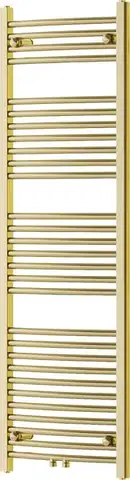 MEXEN Ares otopný žebřík/radiátor 1500 x 500 mm, 497 W, zlatá W102-1500-500-00-50