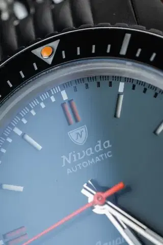 Nivada Grenchen Aquamar Grey - Flat Link Bracelet