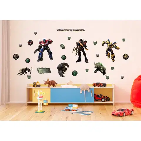 Samolepící dekorace Transformers, 65 x 85 cm