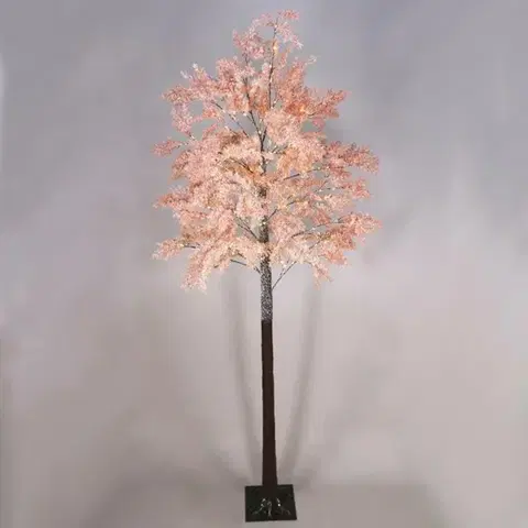 ACA Lighting zasněžený stromeček 160 WW LED 220-240V IP44 240cm stojan 26x26cm 3m napájecí kabel X10160145