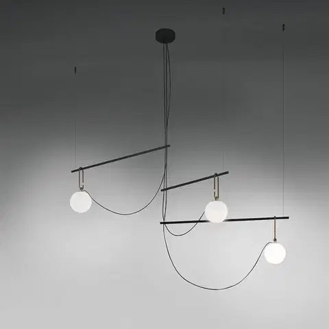 Artemide závěsné svítidlo nh S3 14, 3x E14, max 3x5 W, 220-240 V