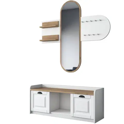Předsíňová stěna EE101 - 1983 - Walnut