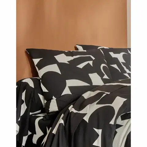 Povlečení Puzzle s geometrickým designem, bavlna