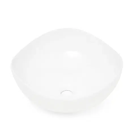 Umyvadlo na desku SAT Feel 38x38 cm bez otvoru na baterii SATUMFEEL3838 SATUMFEEL3838