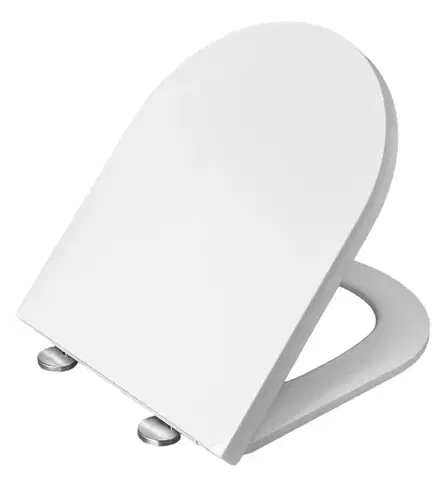 AQUALINE WC sedátko, Soft Close, Easy Take, bílá PBS107