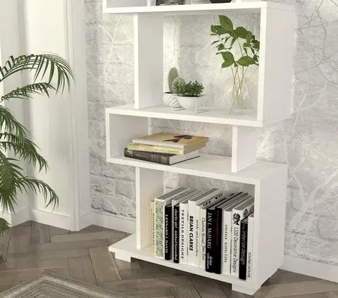 Knihovna Blok - White