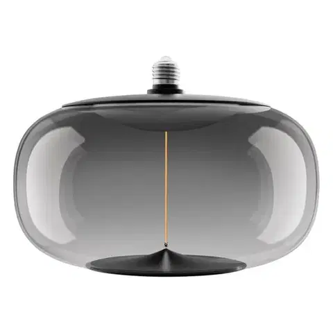 LEDVANCE LED žárovka Vintage 1906 Big Elipse 12 W E27 stmívatelná 1800 K kouřová