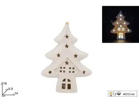 PROHOME - Stromeček domeček LED 19cm