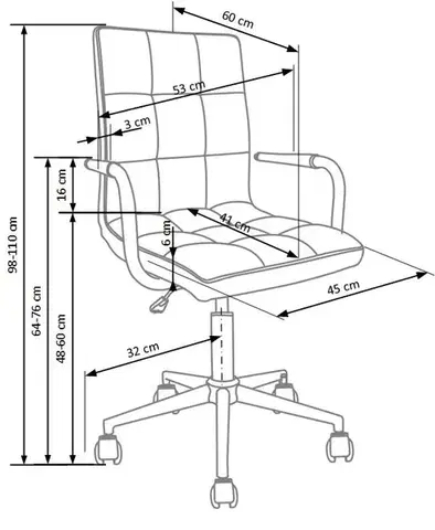 Dětská židle GONZO 2 Halmar