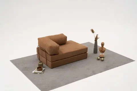 Dvoumístná pohovka Comfort - Brown v2
