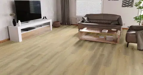 Oneflor, Vinylová podlaha lepená ECO 30 074 Sawcut Oak Natural - dub, 1219,2 x 185 mm
