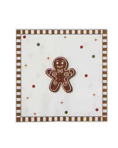 Vánoční ubrousky Cookie I 20 szt.