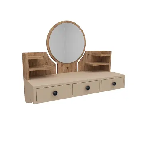 Toaletní stolek Polina - Atlantic Pine, Beige