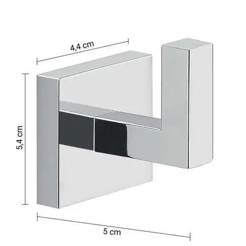 Gedy ELBA háček, chrom A02613