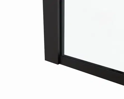 HOPA Pevná boční stěna PANEL BELVER BLACK NEW Barva rámu Černá, Pevná stěna 90 Směr zavírání Univerzální Levé / Pravé, Výplň Čiré bezpečnostní sklo 8 mm BCBELV90PSBCN