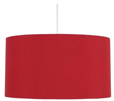 Závěsná stropní lampa Onda e27 červená