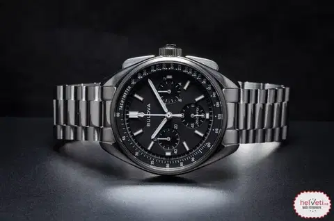 Bulova 96K111 Lunar Pilot Chronograph Watch