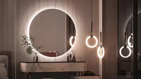 REA Zrcadlo LED 100cm HZJ100 HOM-02828
