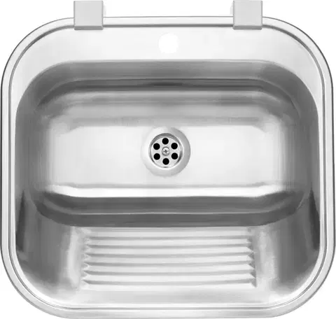 DEANTE Technický dřez, 1-bowl vestavný nebo nástěnný ZYK_010B