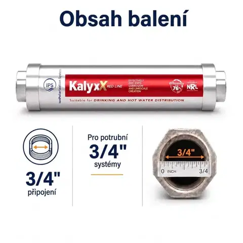 Sapho IPS KalyxX RedLine G 3/4"