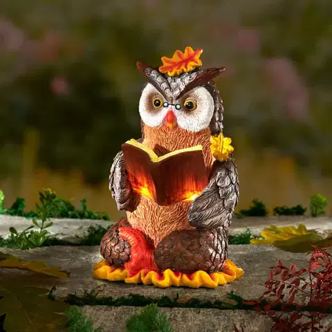 Solární svítidlo Profesor Sova
