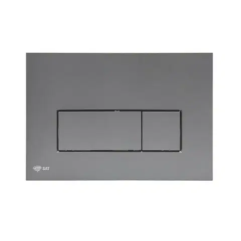 Ovládací tlačítko SAT plast gun metal mat SATATGM-M SATATGM-M