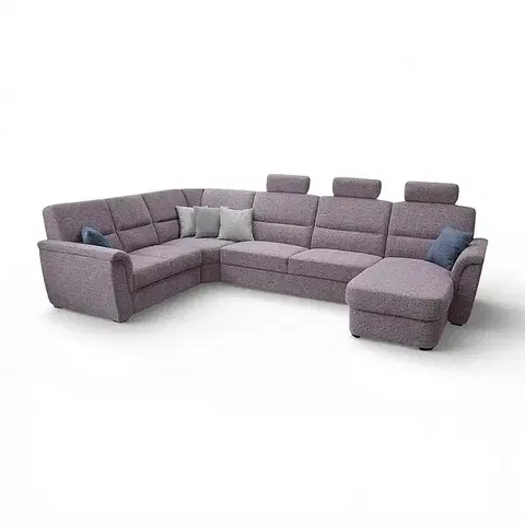 Kasvo SAMANTA LUX B2U-VROH-3SRHM-DU+3x záhlavník PW 11 světle šedá