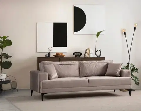 Trojmístná pohovka Astana 3 Seater - Beige