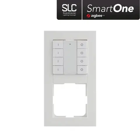 SLC SmartOne Zigbee 4CH nástěnný panel IP20 bílý