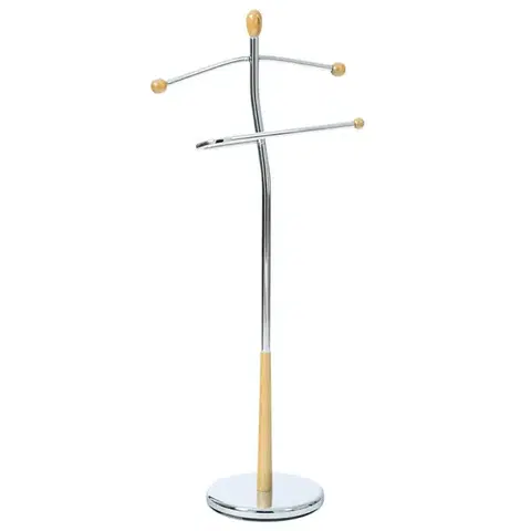 Němý sluha 82646 NAT chrom/dub, 118 cm