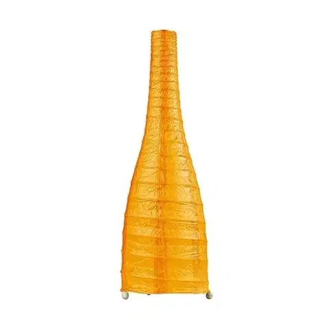 Stolní lampa Buton papírová žlutá 40W