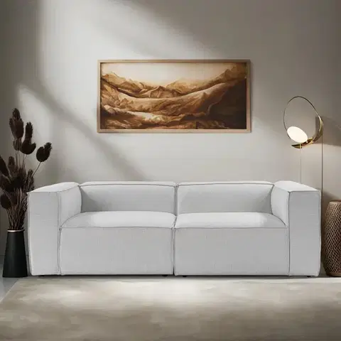 Dvoumístná pohovka Fora 2 Seater - Light Grey