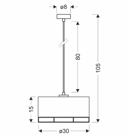 Stropní lampa Ardi černá 1x40W E27 žluté stínidlo