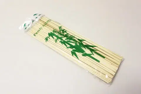 PROHOME - Špejle hrocené 100ks bambus 25cm
