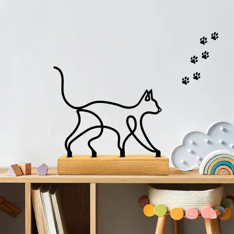 Dekorativní předmět Meow - Black