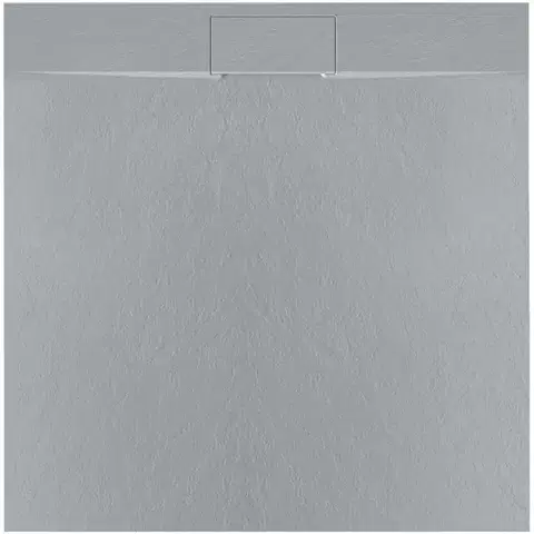 REA Sprchová vanička Bazalt Grey 90x90 REA-K4105