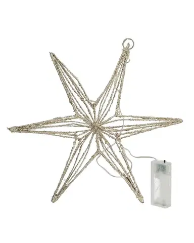 Hvězda LED Glitter Star 30 cm