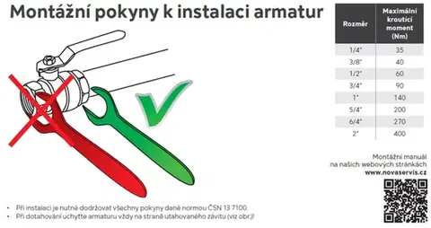 NOVASERVIS Zahradní kulový kohout s 2 vývody 3/4" KCD2