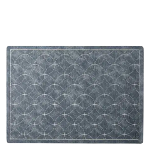 Prostírání obdélníkové PVC šedé – Elements Ambiente Stitch - 593948