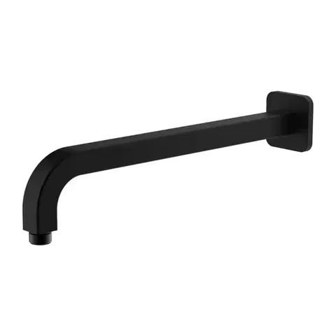 OMNIRES Nástěnné sprchové rameno, 35 cm černá mat /BLM/ RA15BL
