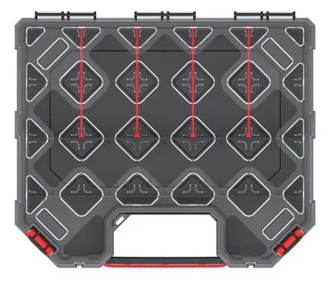 Prosperplast Vysoký organizér TIGER CABRIO PLUS I černý, varianta 284x243x105 mm