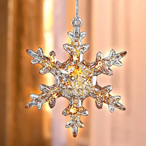LED sněhová vločka