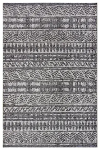 Hanse Home, Kusový koberec Clyde 105906 Loto Grey Beige – na ven i na doma, 76x150, šedá, chodba / předsíň