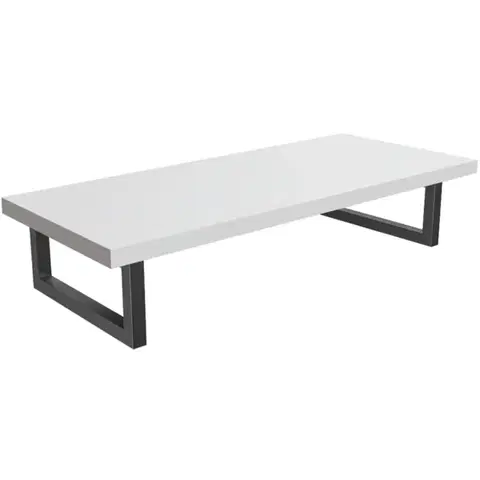 CERANO Deska pod umyvadlo Navira Pro + 2 konzole pod desku bílá matná 60x3,6x46  CER-606018