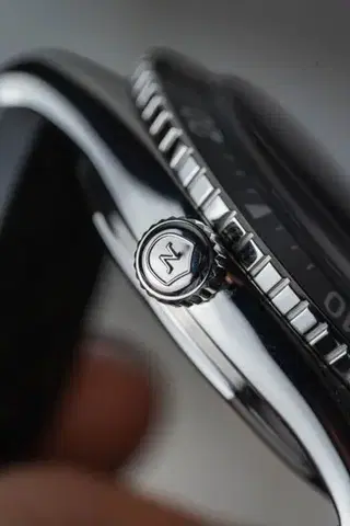 Nivada Grenchen Aquamar Grey - Flat Link Bracelet