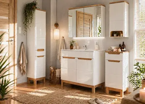 ArtCom Skříňka pod umyvadlo BALI White 820 | 60 cm