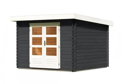 Dřevěný zahradní domek BASTRUP 5 Lanitplast