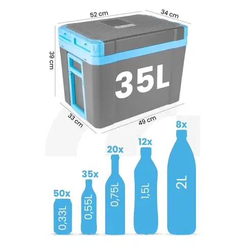 Cestovní chladnička MALTEC MASTERCOLD 35L