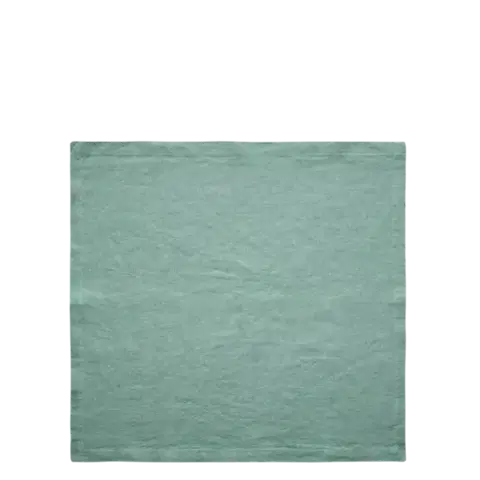 Mořskozelené lněné ubrusy 50 x 50 cm 2 ks — Gaya Ambiente - 596433